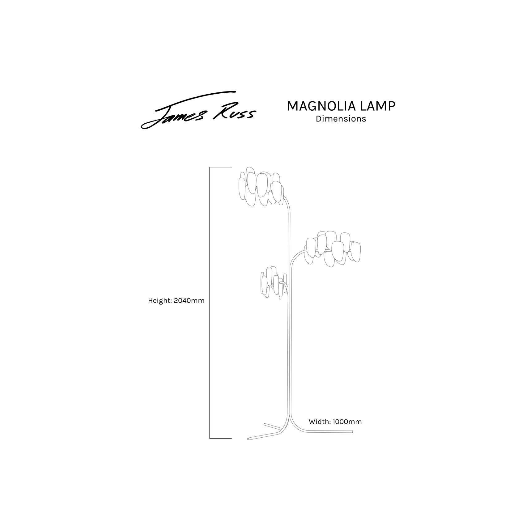 Magnolia Lamp gallery detail image