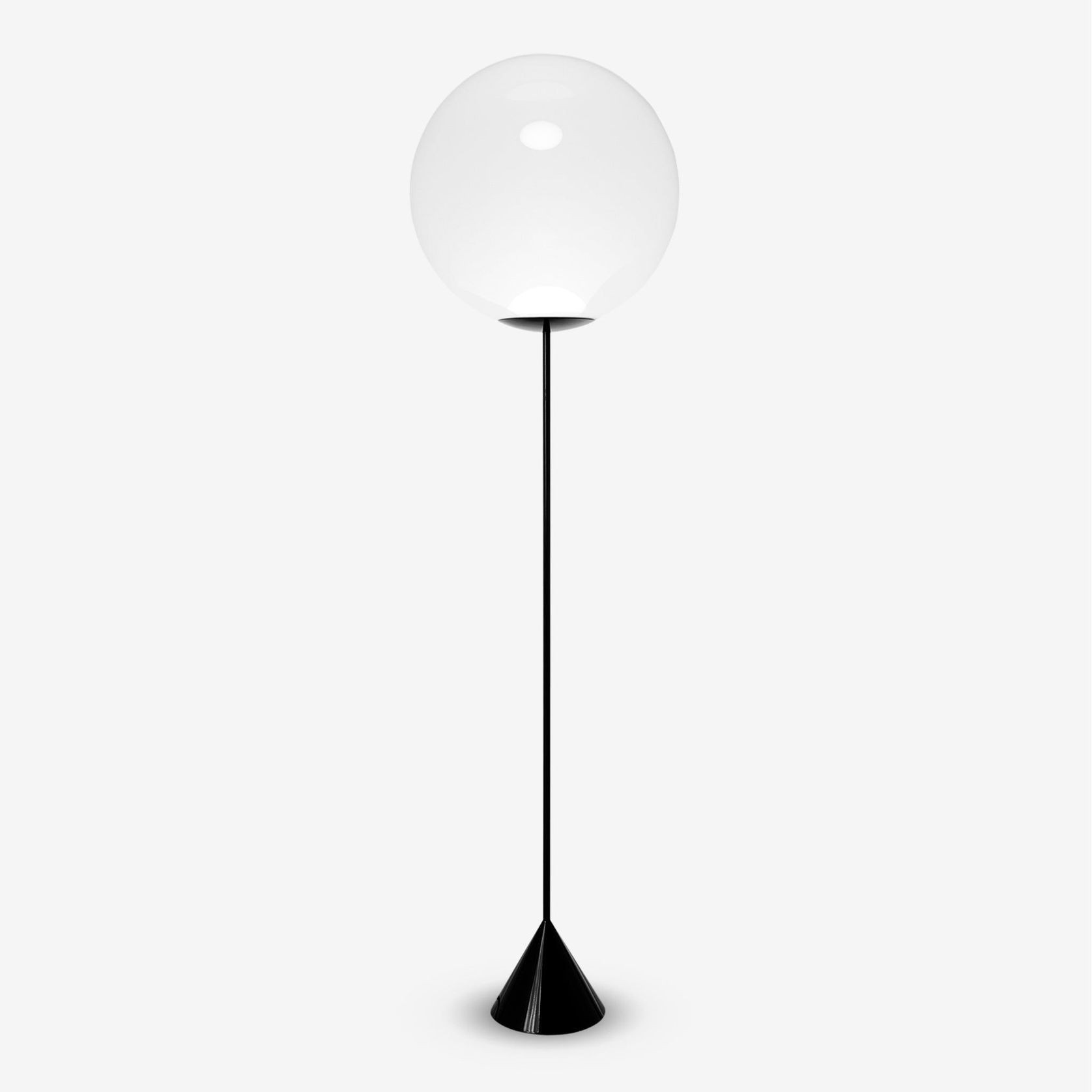 Globe Cone Floor Lamp Opalescent gallery detail image