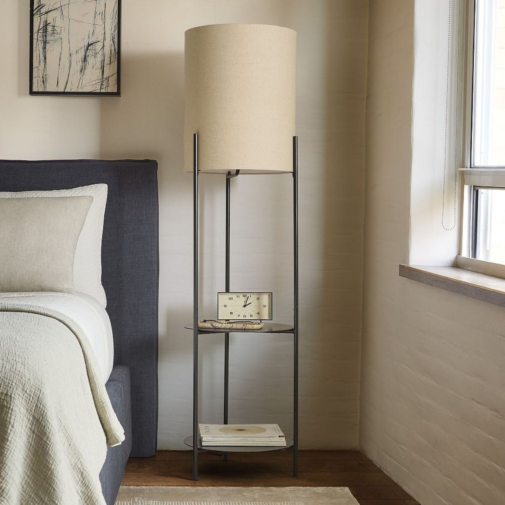 Metal Shelf Floor Lamp gallery detail image