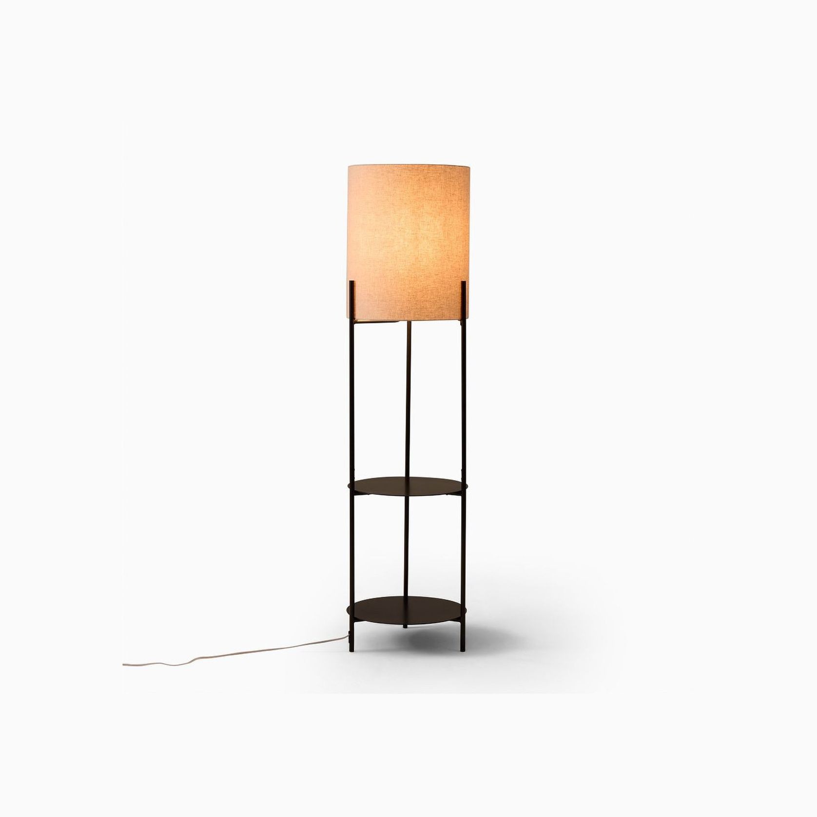 Metal Shelf Floor Lamp gallery detail image