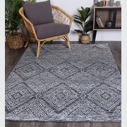 Alayah Diamond Denim Rug gallery detail image