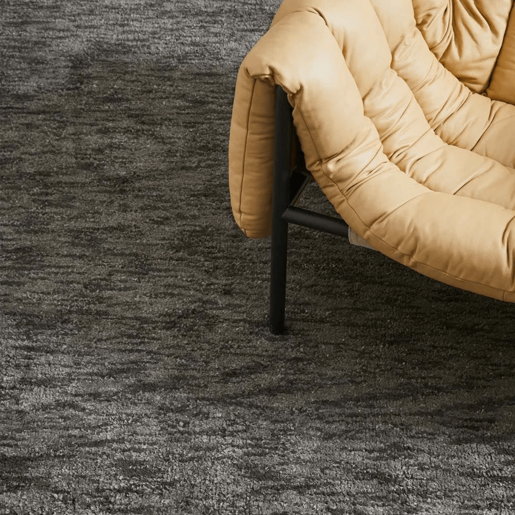 Weave Home Almonte Rug - Coal | Wool Blend Floor Rug | 2 x 3m gallery detail image