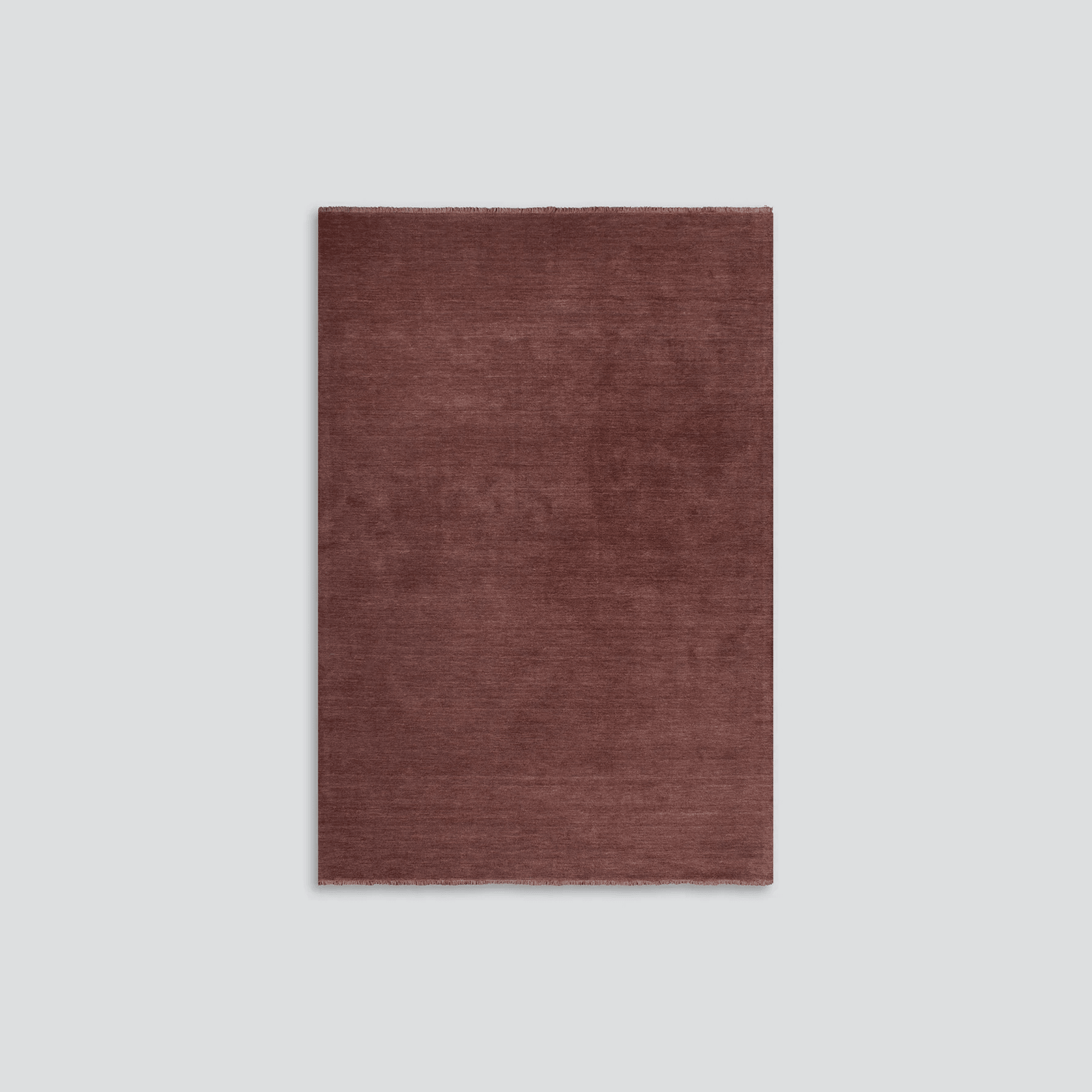 Baya Sandringham 100% NZ Wool Rug - Merlot gallery detail image