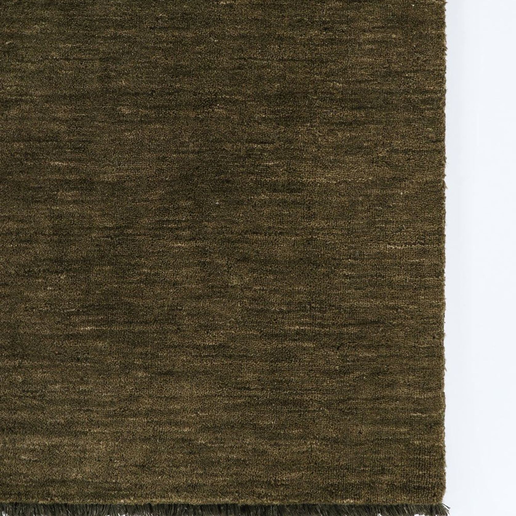 Baya Sandringham 100% NZ Wool Rug - Moss gallery detail image