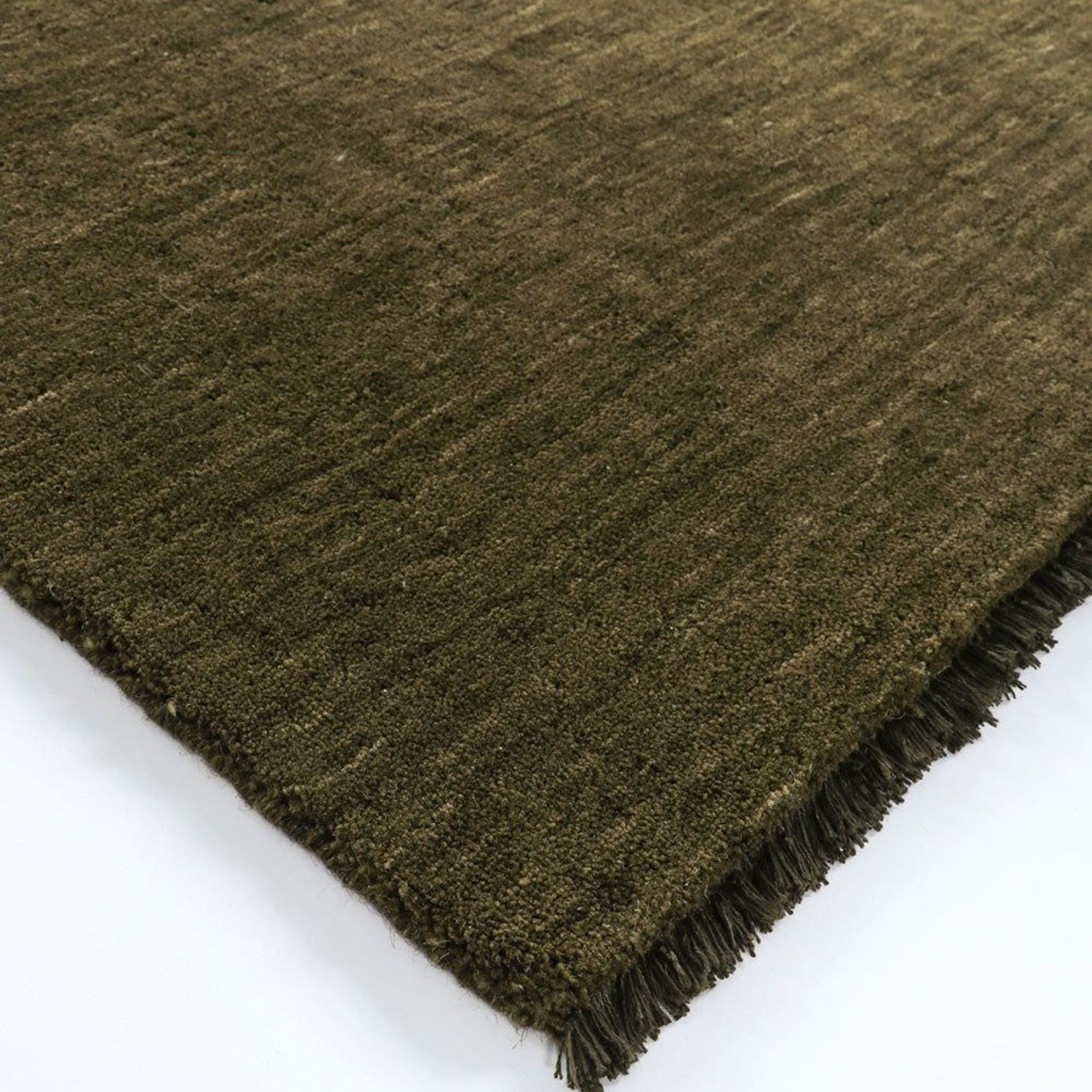 Baya Sandringham 100% NZ Wool Rug - Moss gallery detail image