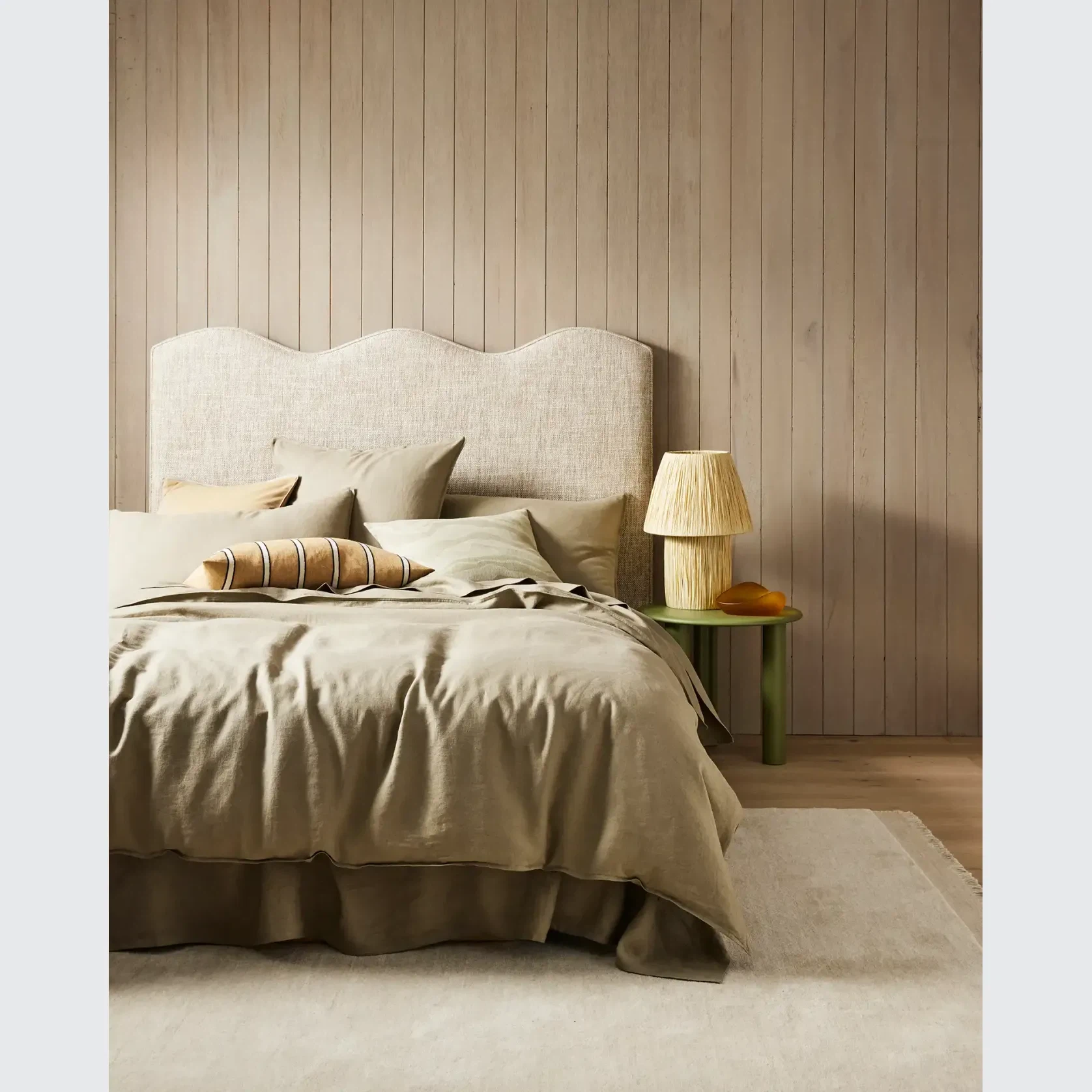 Weave Home Silvio Floor Rug - Ecru | NZ Wool | Two Sizes gallery detail image