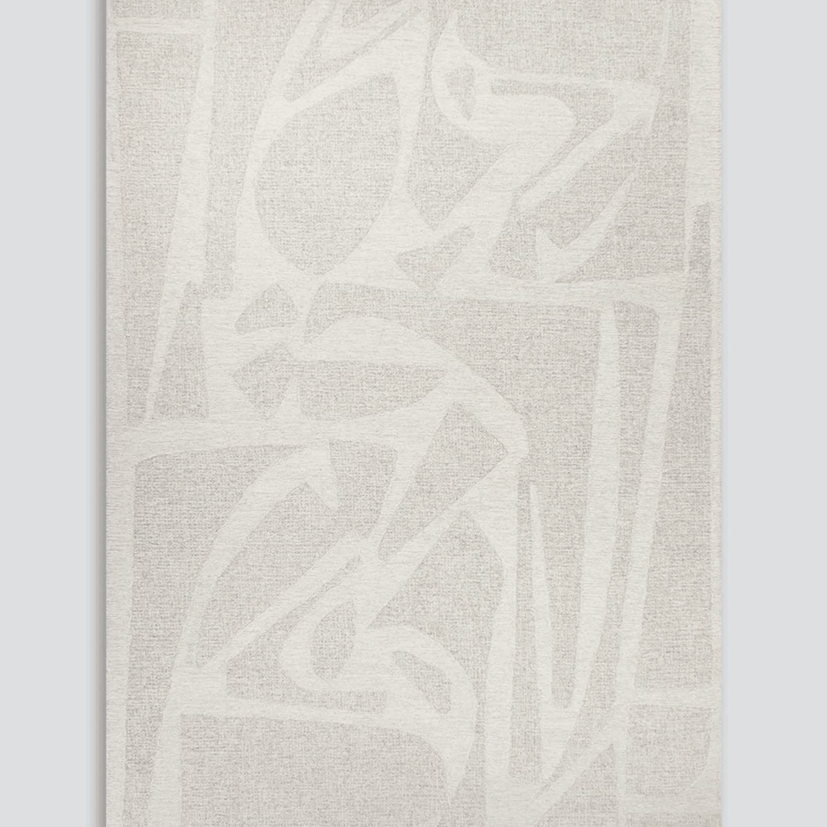 Baya Maya 100% Wool Rug - Oatmeal gallery detail image