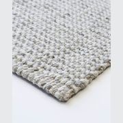 Baya Kansas Handwoven Textured Rug - Oyster/Natural gallery detail image
