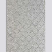 Baya Dakota Handwoven Textured Rug - Silver Birch gallery detail image