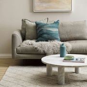 Baya Dakota Handwoven Textured Rug - Silver Birch gallery detail image