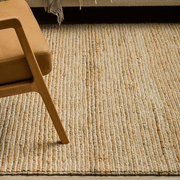 Baya Lima Floor Rug - Sand/Natural | Jute and Wool Blend gallery detail image