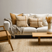 Baya Lima Floor Rug - Sand/Natural | Jute and Wool Blend gallery detail image
