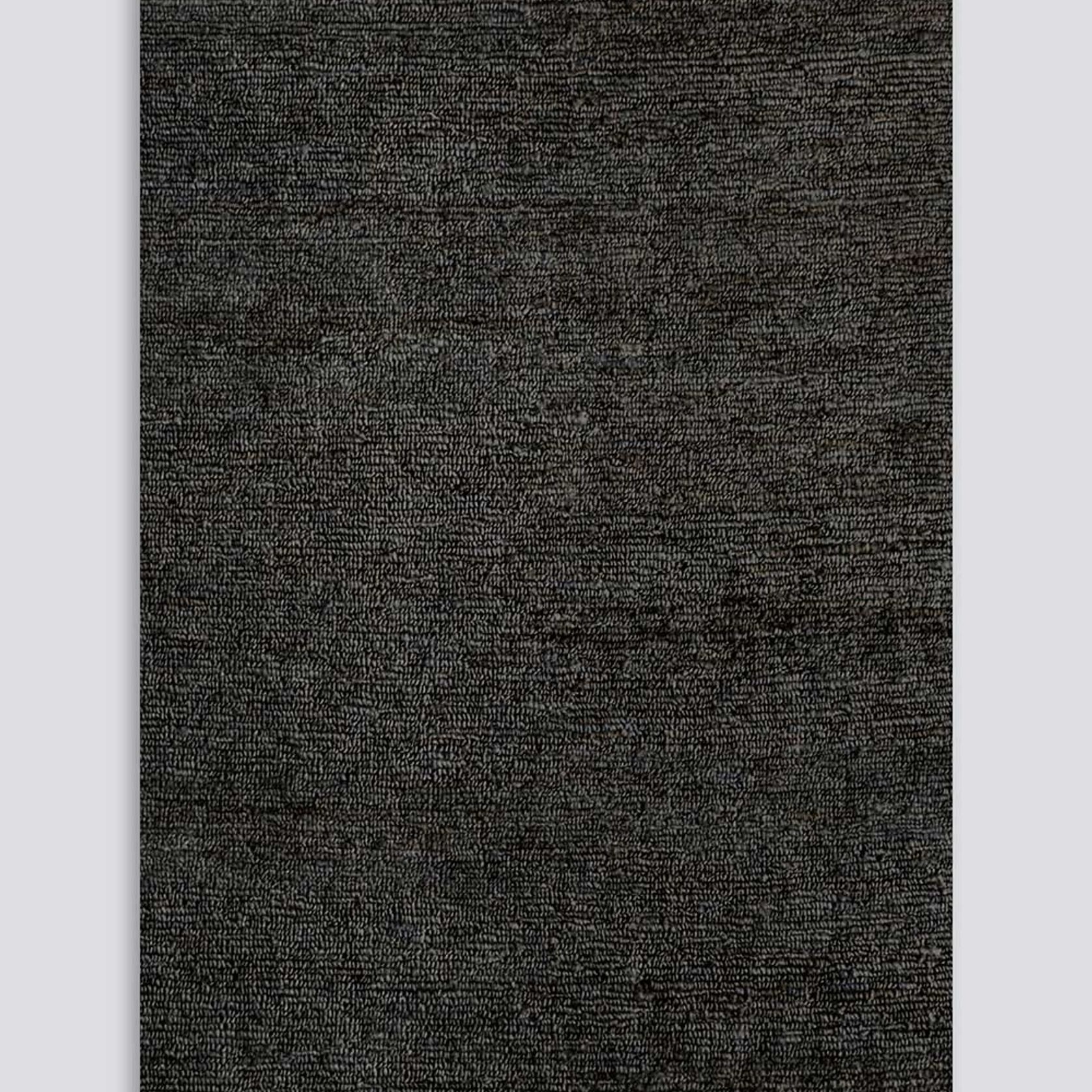 Baya Madagascar 100% Hemp Floor Rug - Licorice gallery detail image