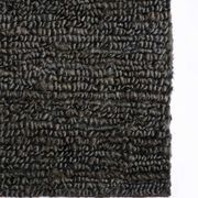 Baya Madagascar 100% Hemp Floor Rug - Licorice gallery detail image