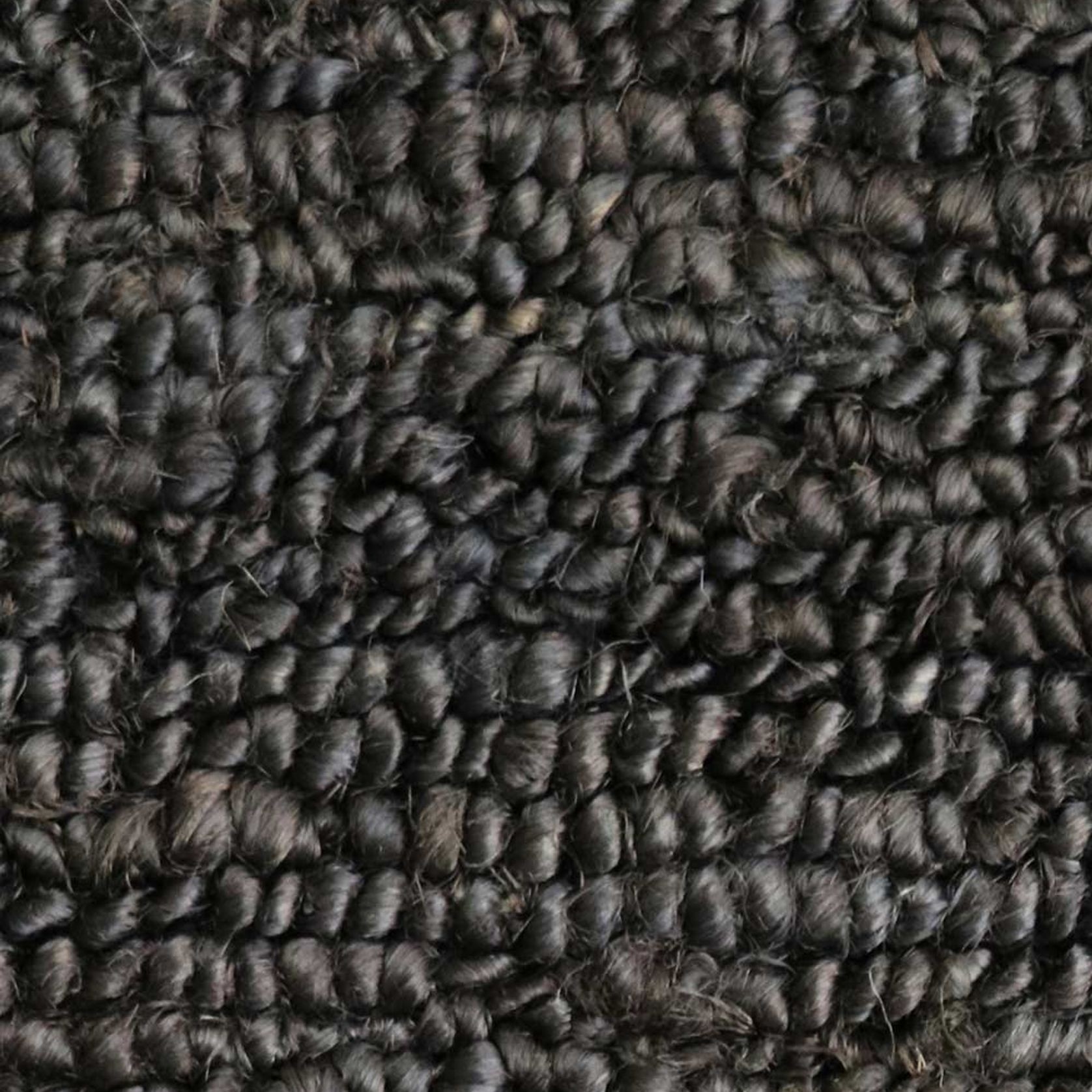Baya Madagascar 100% Hemp Floor Rug - Licorice gallery detail image