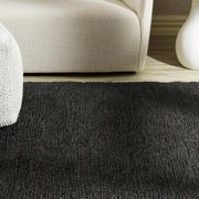 Baya Madagascar 100% Hemp Floor Rug - Licorice gallery detail image