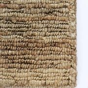 Baya Madagascar 100% Hemp Floor Rug - Natural Brown gallery detail image