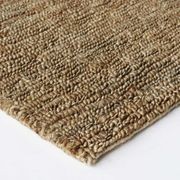 Baya Madagascar 100% Hemp Floor Rug - Natural Brown gallery detail image