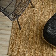 Baya Madagascar 100% Hemp Floor Rug - Natural Brown gallery detail image