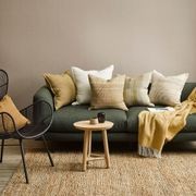 Baya Madagascar 100% Hemp Floor Rug - Natural Brown gallery detail image