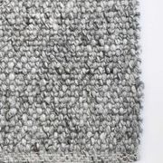 Baya Nebraska Handwoven Textured Rug - Ash gallery detail image