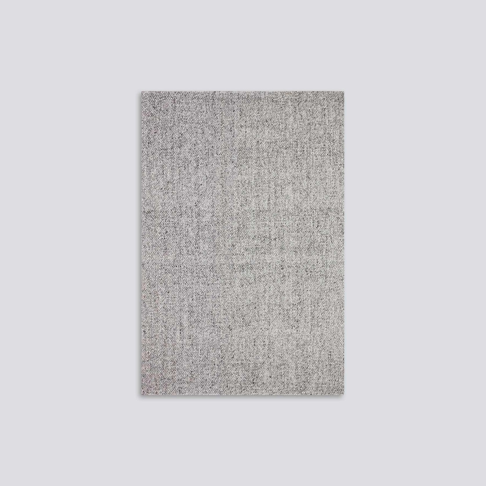 Baya Nebraska Handwoven Textured Rug - Ash gallery detail image