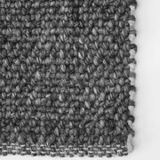 Baya Nebraska Handwoven Textured Rug - Charcoal gallery detail image