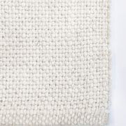 Baya Nebraska Handwoven Textured Rug - Natural White gallery detail image