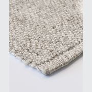 Baya Nebraska Handwoven Textured Rug - Pebble gallery detail image