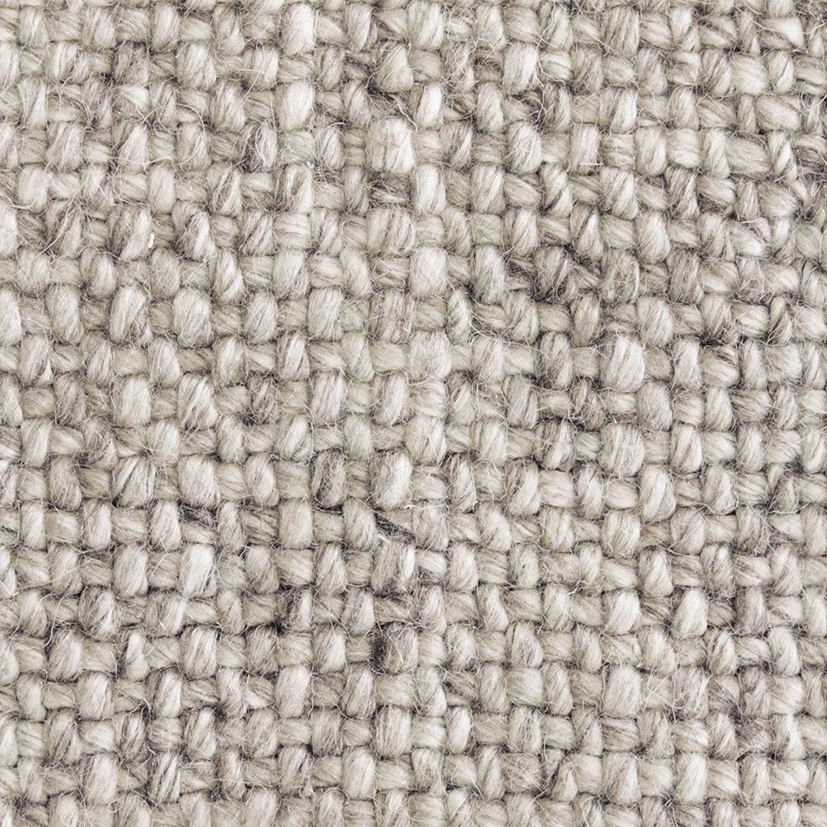 Baya Nebraska Handwoven Textured Rug - Pebble gallery detail image