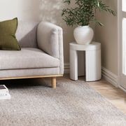 Baya Nebraska Handwoven Textured Rug - Pebble gallery detail image