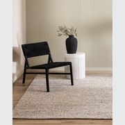 Baya Roxburgh Handwoven Loop Pile Rug - Flint Grey gallery detail image