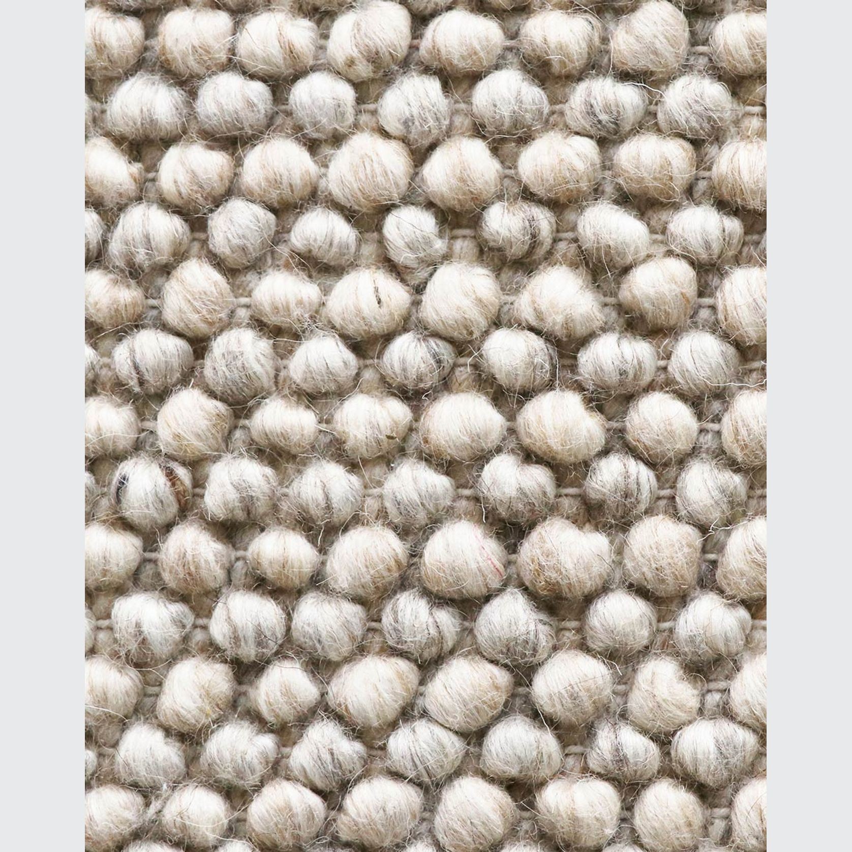 Baya Roxburgh Handwoven Loop Pile Rug - Parchment gallery detail image