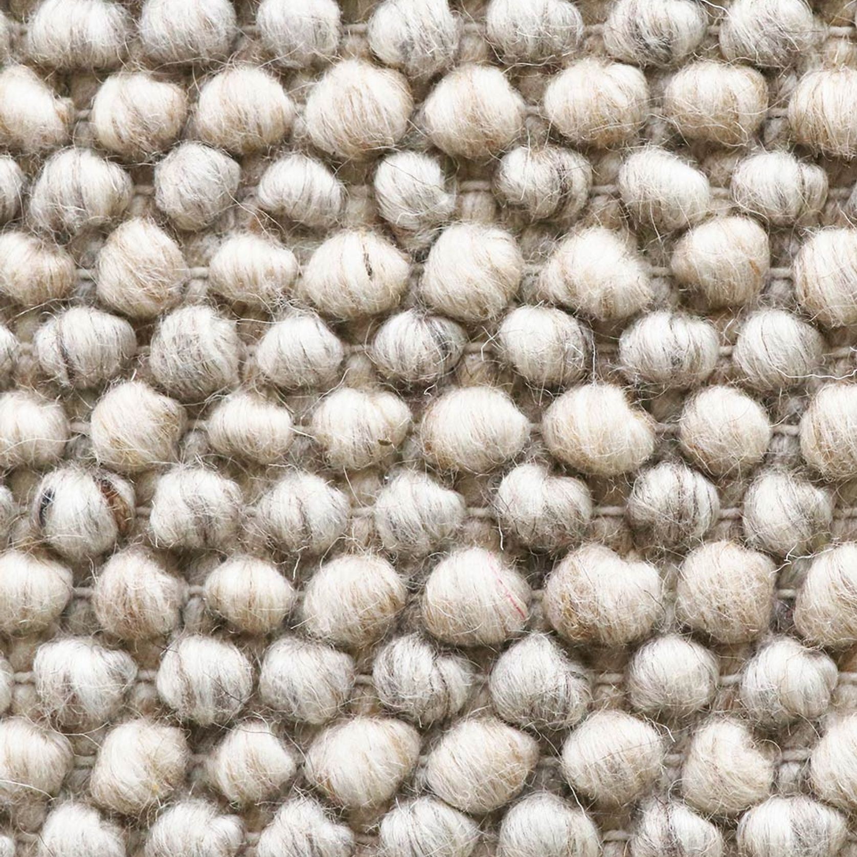 Baya Roxburgh Handwoven Loop Pile Rug - Parchment gallery detail image