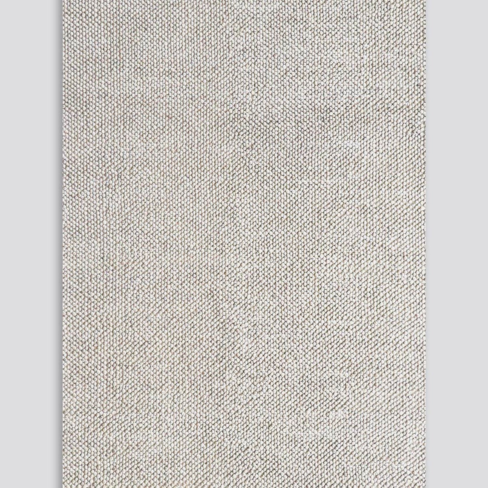 Baya Roxburgh Handwoven Loop Pile Rug - Parchment gallery detail image