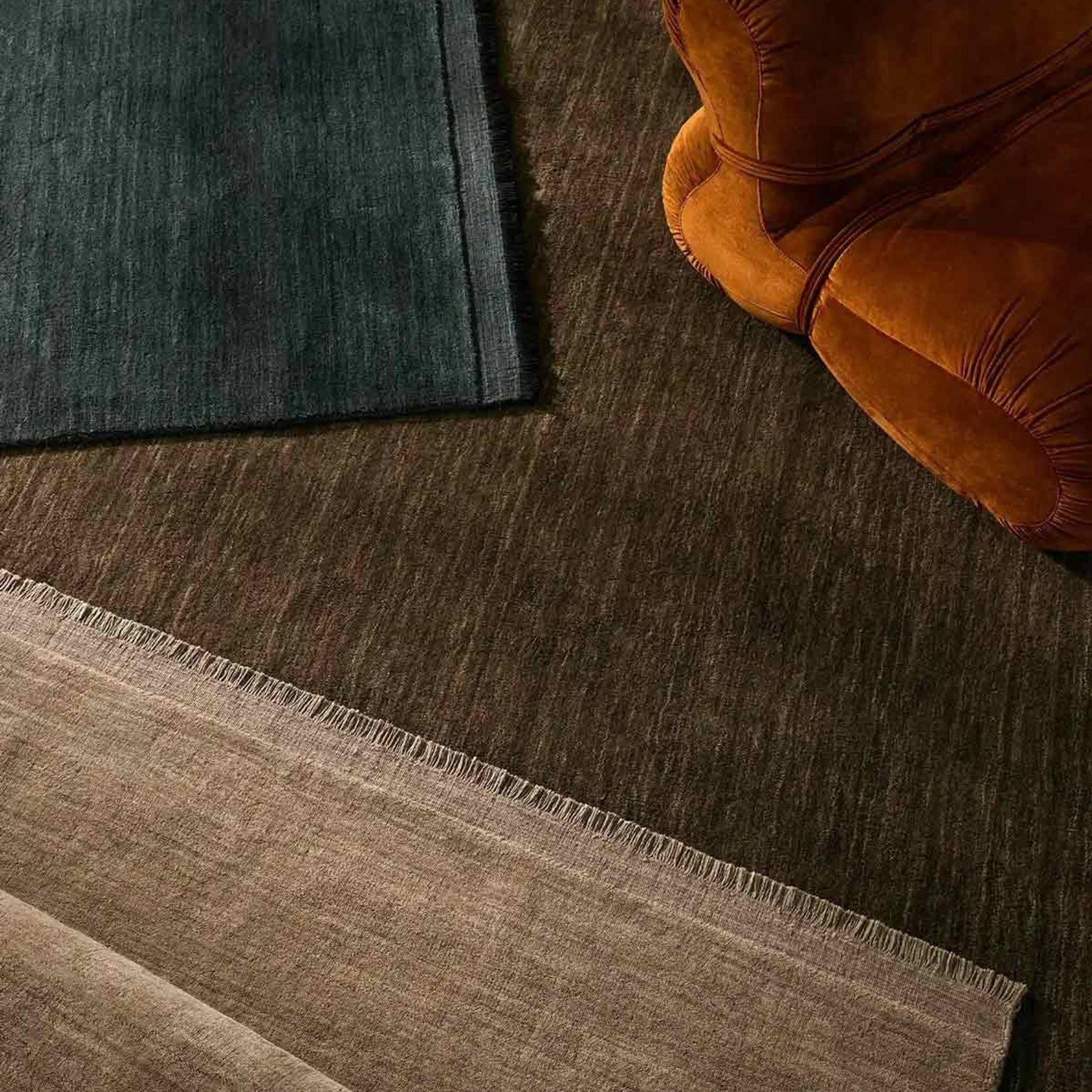 Weave Home Silvio Floor Rug - Flint | NZ Wool | Two Sizes gallery detail image