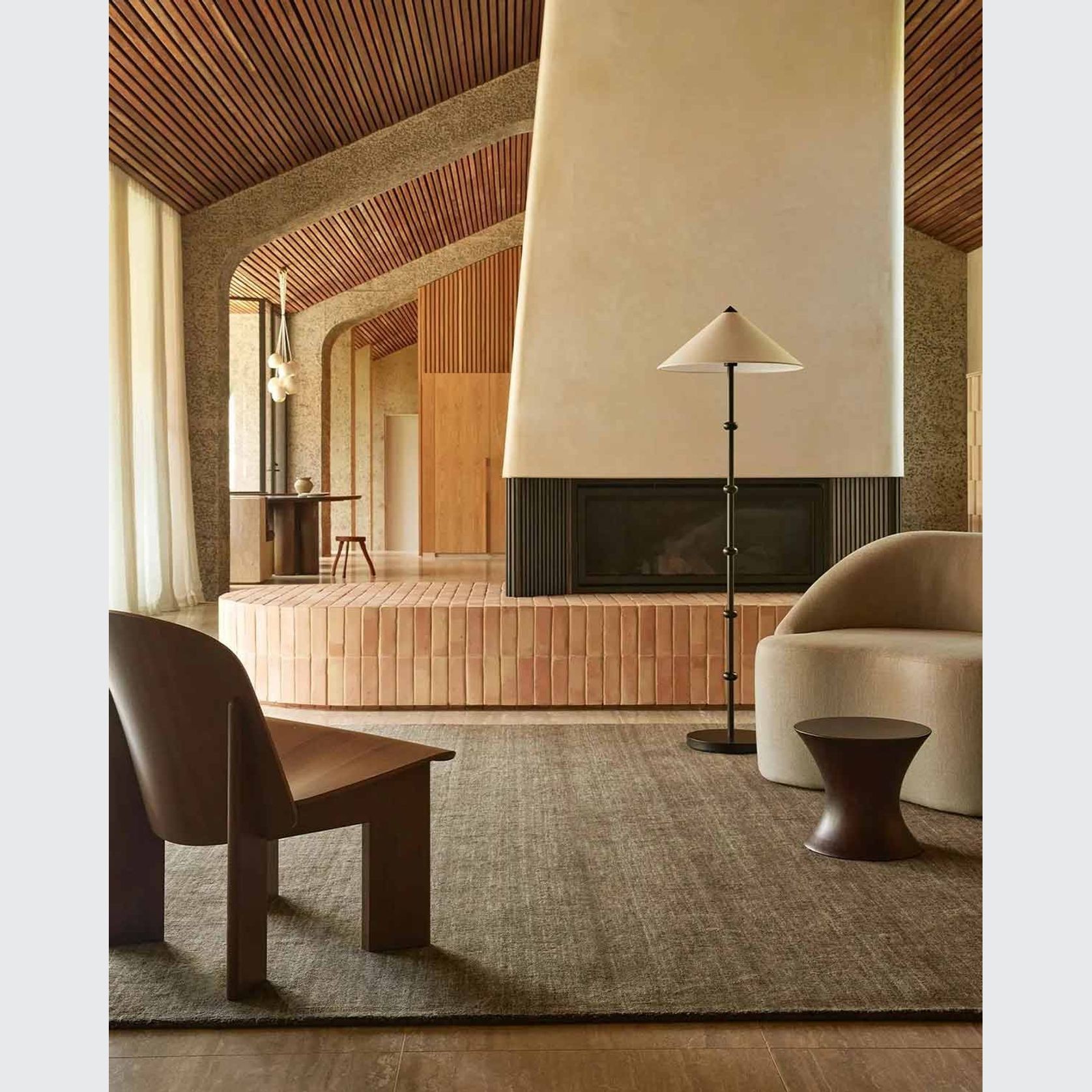 Weave Home Silvio Floor Rug - Fog | NZ Wool | Two Sizes gallery detail image