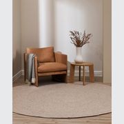 Baya Tairua Handbraided Circular Rug - Natural/Straw gallery detail image