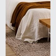 Baya Wanaka Handwoven Loop and Cut Pile Rug - Light Grey gallery detail image
