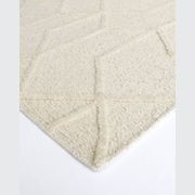 Wilder Wool Pattern Rug | Beige gallery detail image