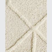 Wilder Wool Pattern Rug | Beige gallery detail image