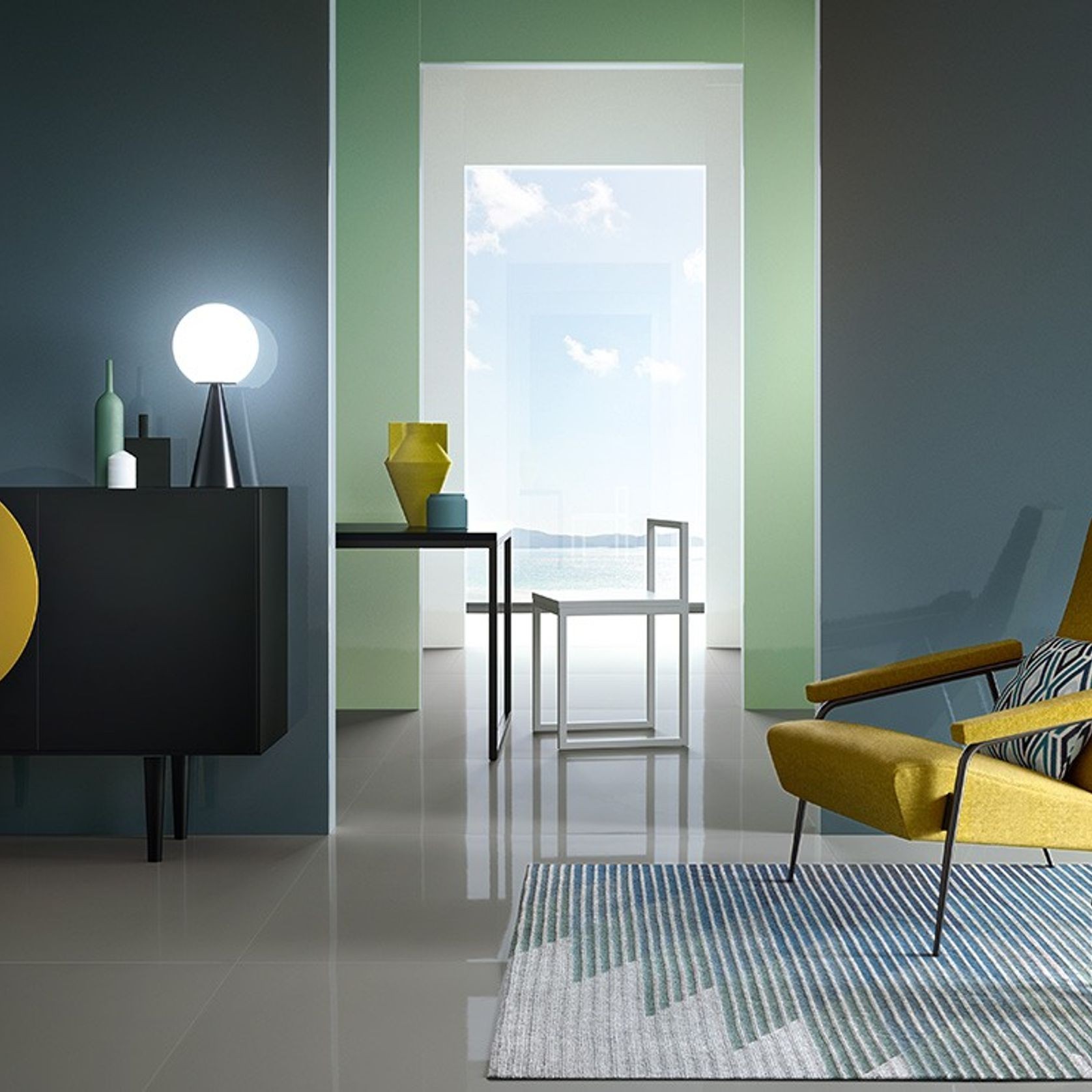 Cedit Cromatica Floor & Wall Tile Slab gallery detail image