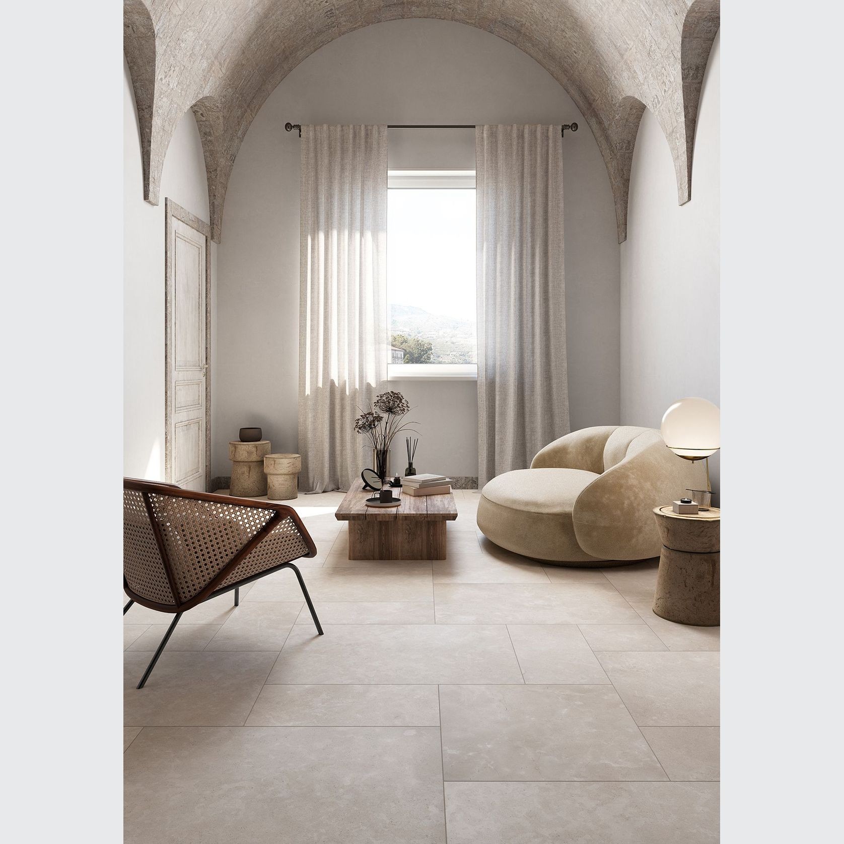 Eterno Biancone Wall & Floor Tiles I Beige gallery detail image