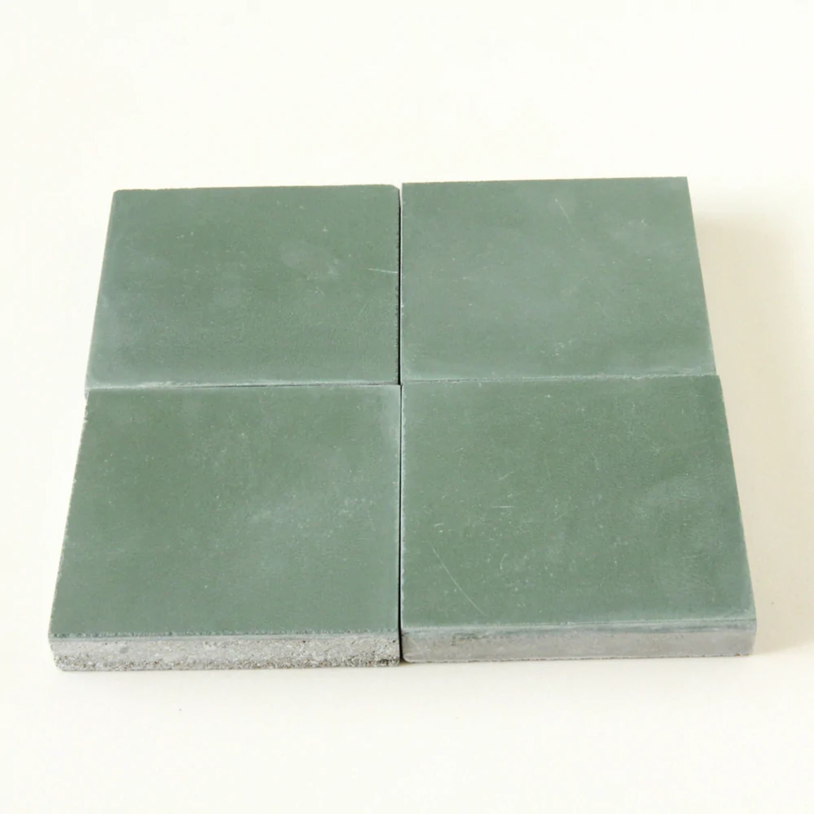 Cement 10x10cm Army Green gallery detail image