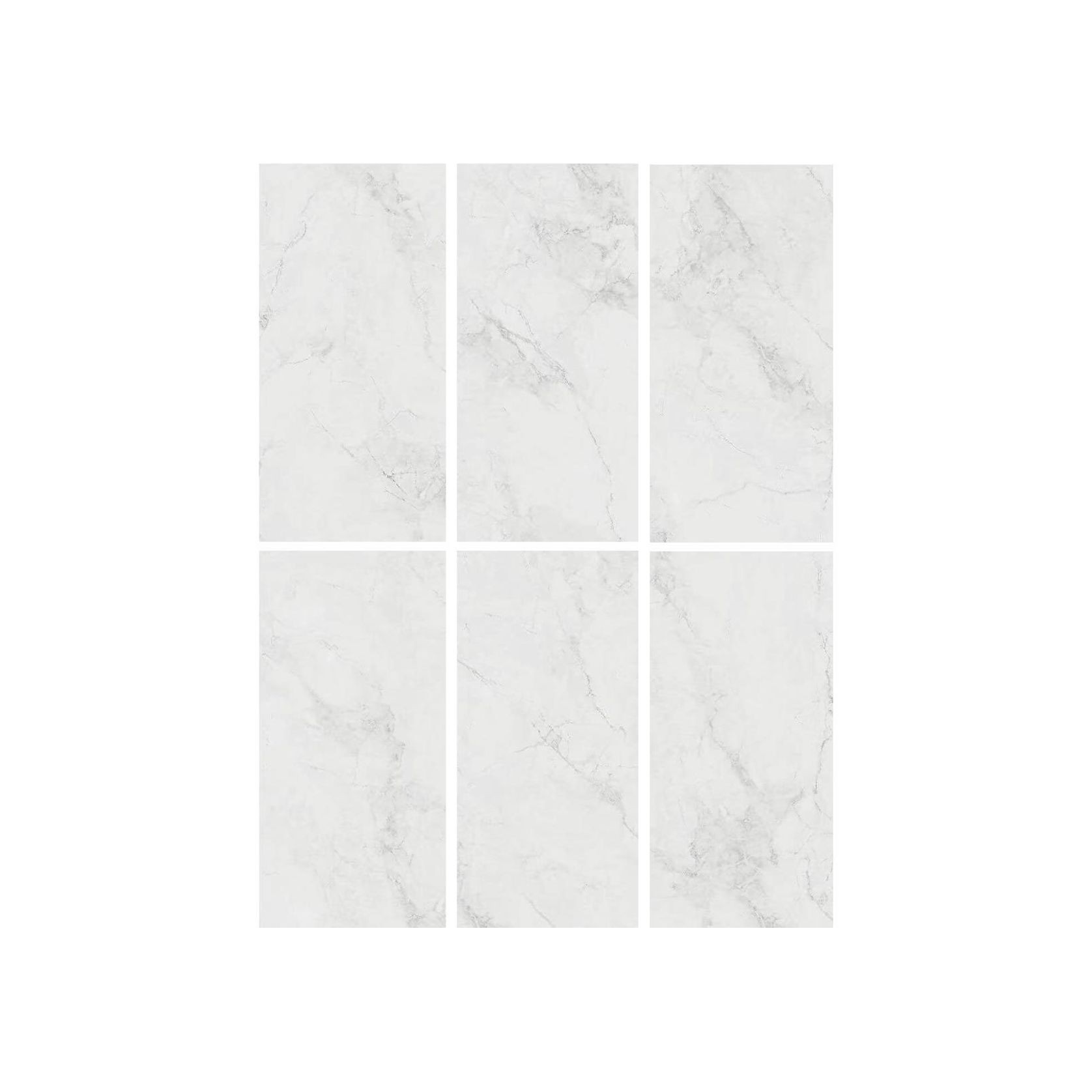 Natural Marble Light White 600x1200 gallery detail image