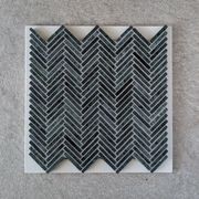 Herringbone Weave Mosaic - Verde gallery detail image