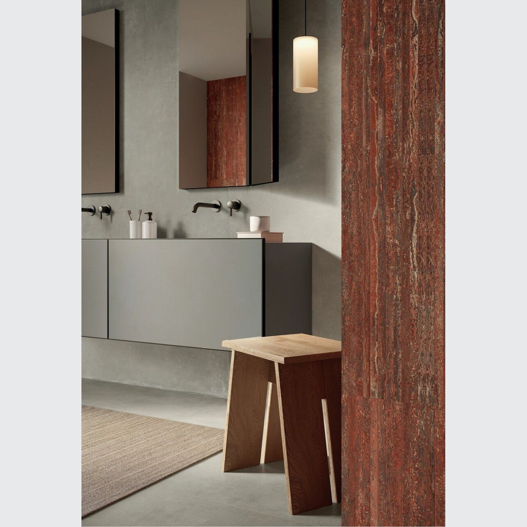 I Trav Rosso Vein Matt 60x120 gallery detail image