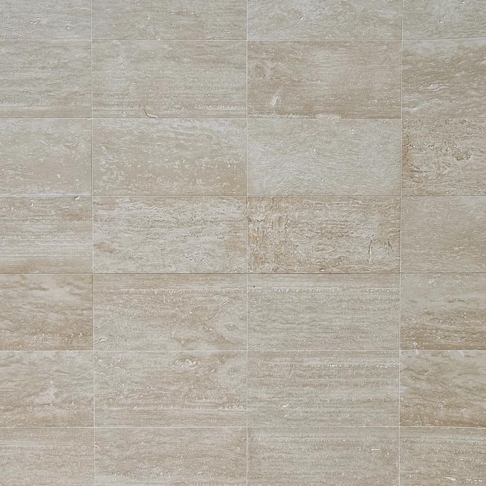 12mm Ivory Vein Cut Travertine Tiles - Honed & Unfilled gallery detail image