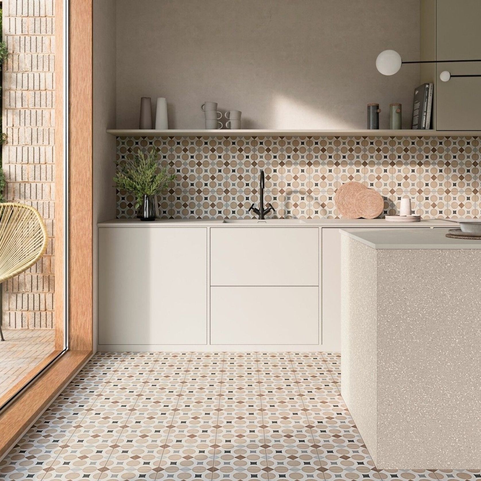 Portia Series Pattern Porcelain Tiles ArchiPro AU