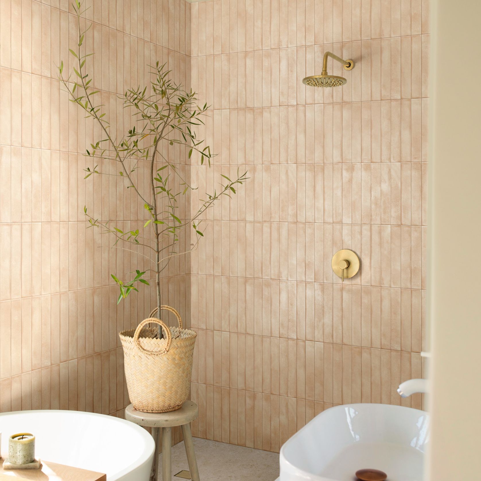 Amuri porcelain brick tile series gallery detail image